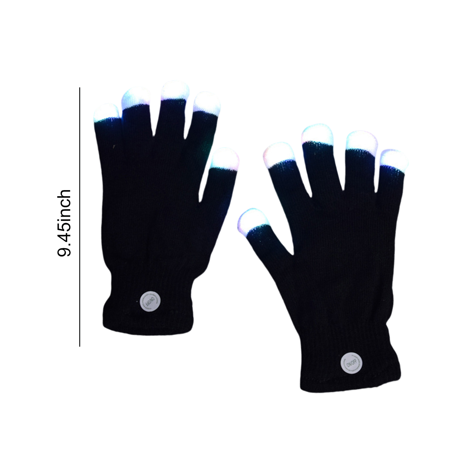 LED Flashing Finger Lighting G - Led Gloves Music 评论和价格