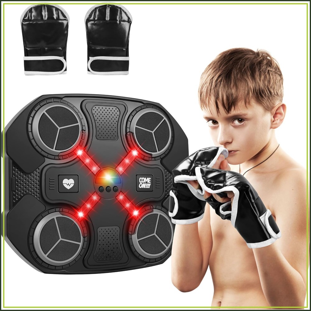 Smart Music Boxing Machine wit - Led Gloves Music 评论和价格