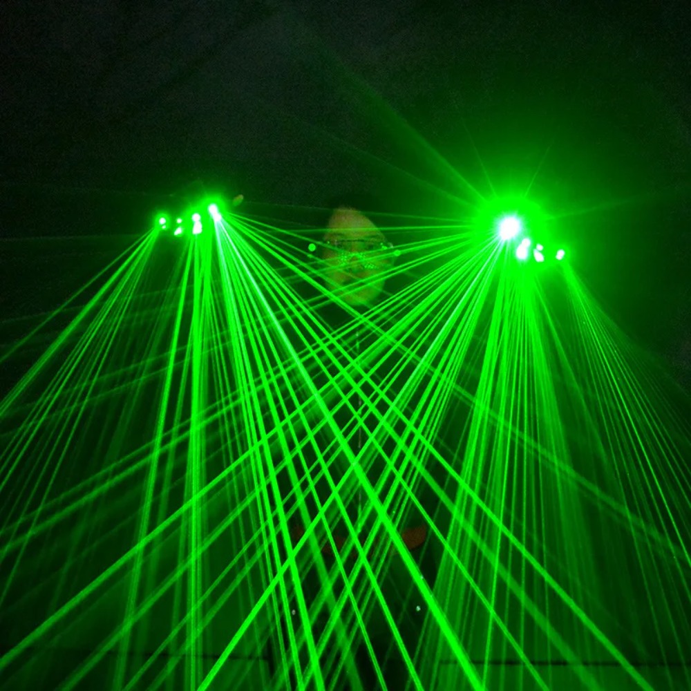 Green Laser Gloves Laser Flash - Led Gloves Music 评论和价格