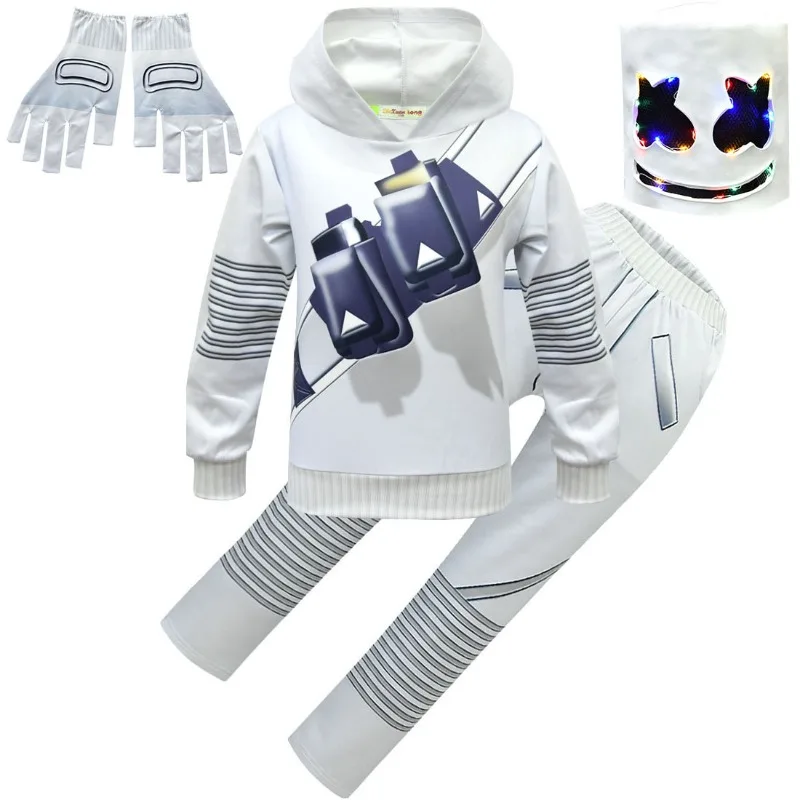 Kids Cosplay Costume Boys Mars - Led Gloves Music 评论和价格