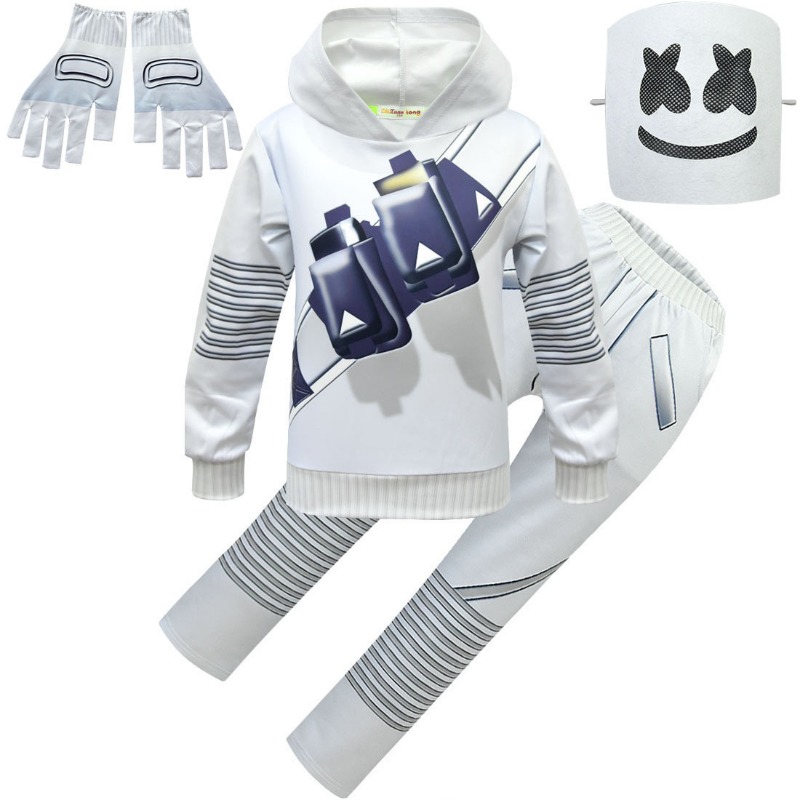 Kids Cosplay Costume Boys Mars - Led Gloves Music 评论和价格