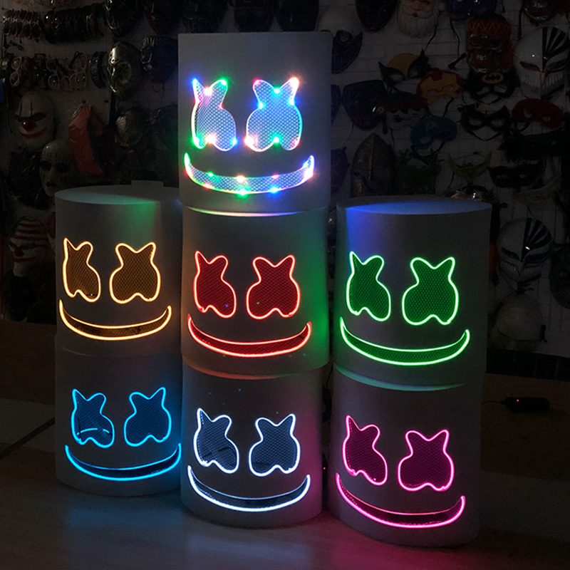 Led Light Up Mask and Gloves D - Led Gloves Music 评论和价格