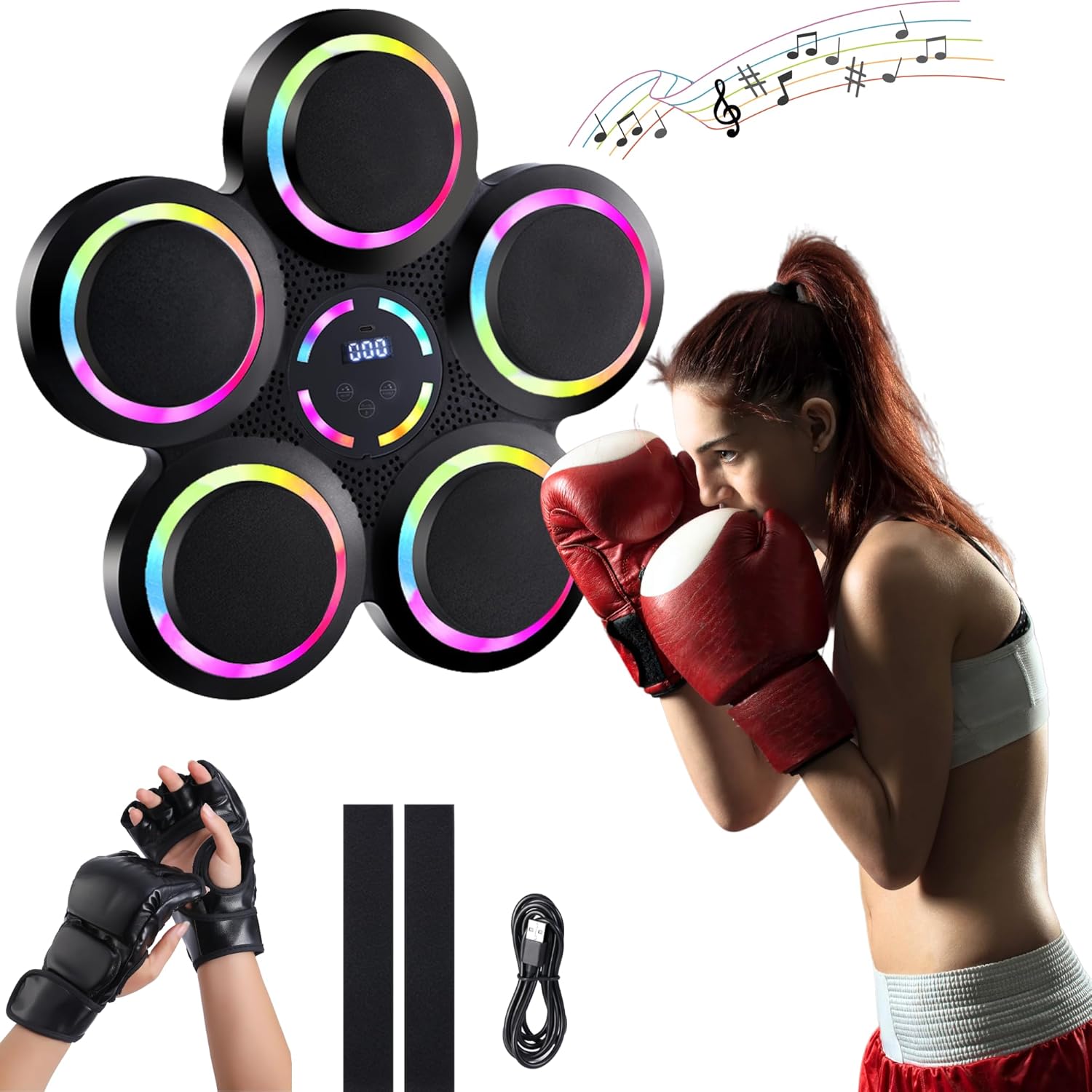 2026 New Arrival Electronic Ho - Led Gloves Music 评论和价格