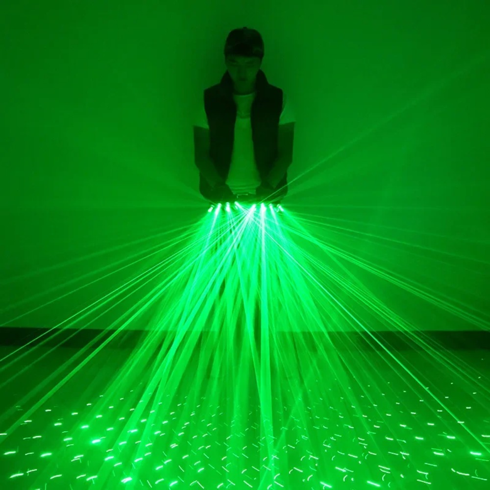 Green Laser Gloves Laser Flash - Led Gloves Music 评论和价格