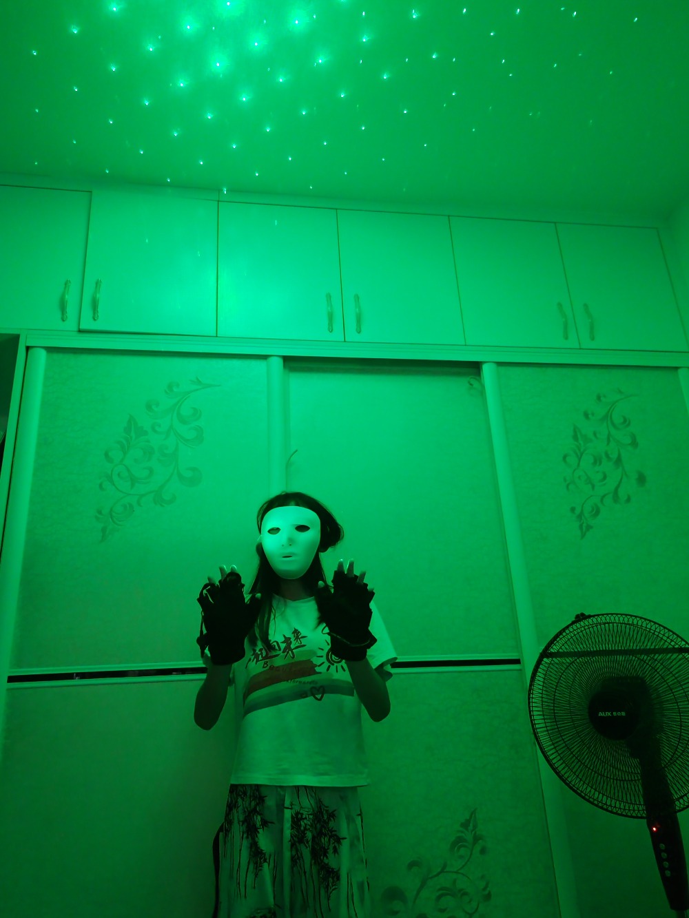 Green Laser Gloves Laser Flash - Led Gloves Music 评论和价格