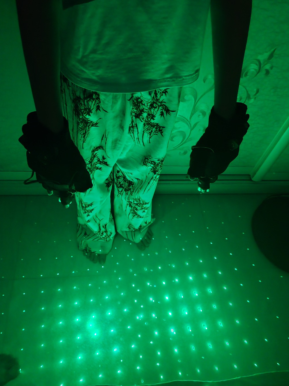 Green Laser Gloves Laser Flash - Led Gloves Music 评论和价格