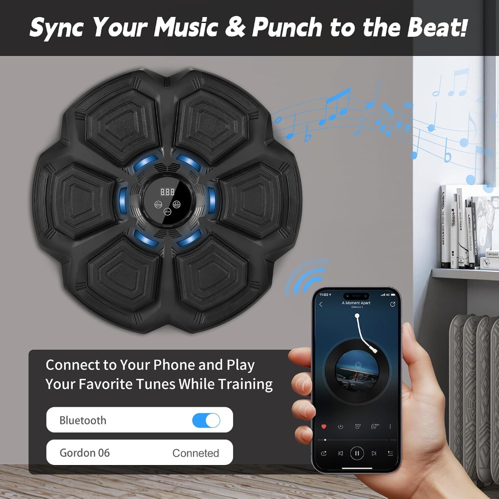 Interactive Music Boxing Machi - Led Gloves Music 评论和价格