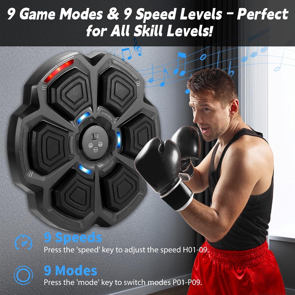 Interactive Music Boxing Machi - Led Gloves Music 评论和价格