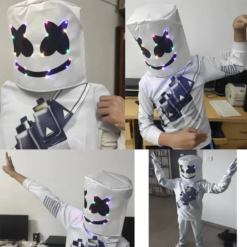 Premium Outfit Halloween DJ LE - Led Gloves Music 评论和价格